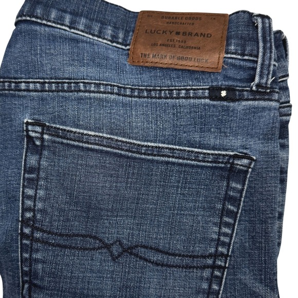 Lucky Brand Other - Lucky Brand Mens 36x30 363 Straight Leg Jeans Medium Wash Denim